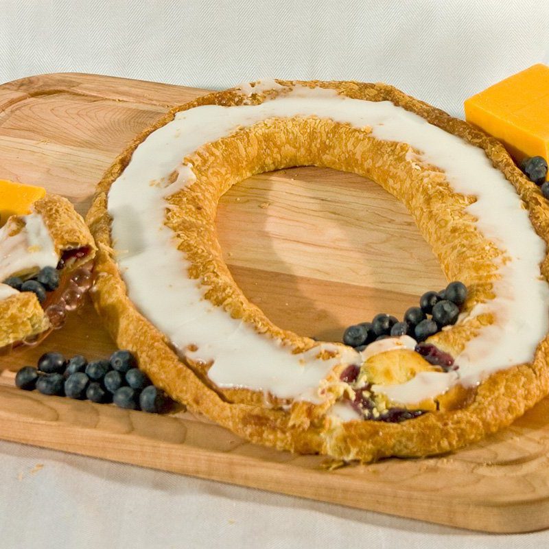 Blueberry Cheese Danish Kringle Gift Box
